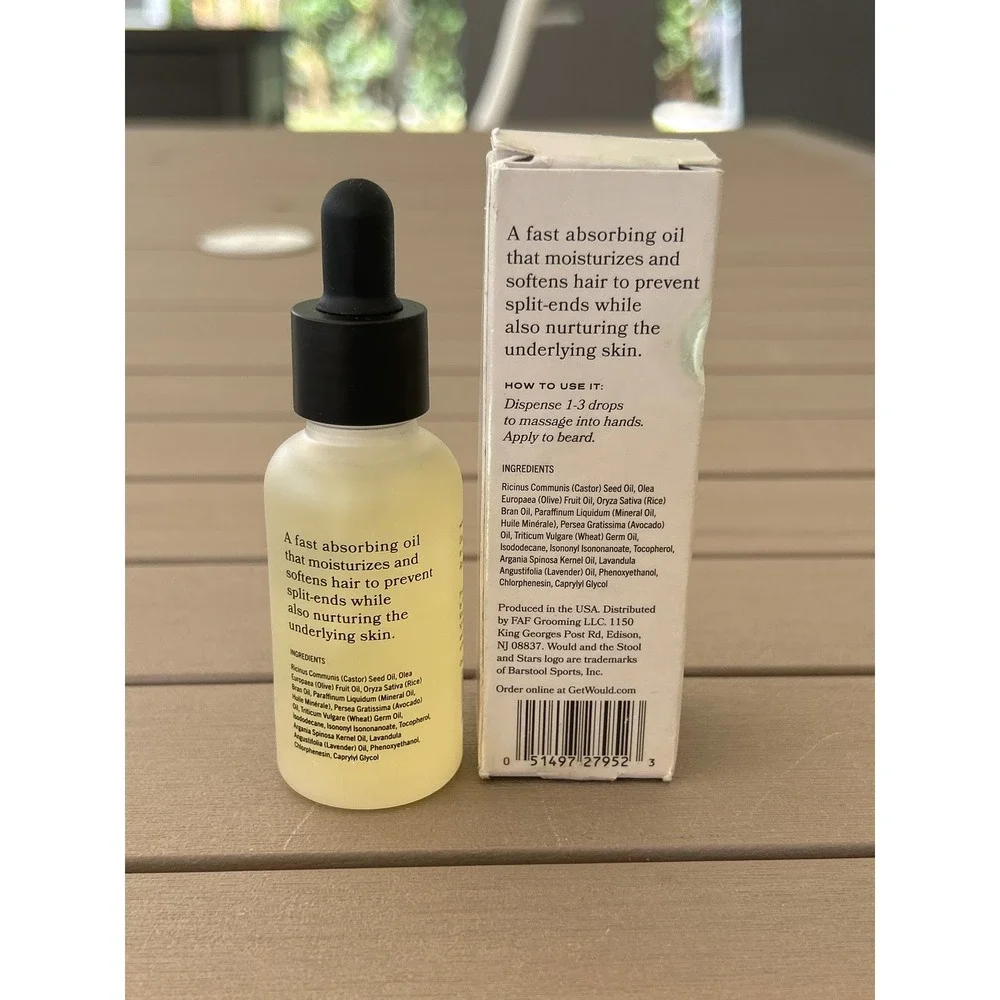 Would Beard Oil A Baretool Brand 1 fl oz Softens Facial Hair  Dry Skin